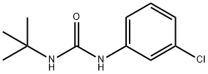 N-(tert-butyl)-N'-(3-chlorophenyl)urea Struktur