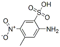 3-amino-6-nitrotoluene-4-sulphonic acid Struktur