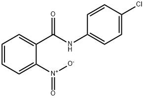 N-(4-CHLOROPHENYL)-2-NITROBENZAMIDE Struktur