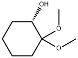 Cyclohexanol, 2,2-dimethoxy-, (1S)- (9CI) Struktur