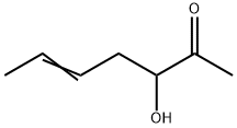 5-Hepten-2-one, 3-hydroxy- (9CI) Struktur