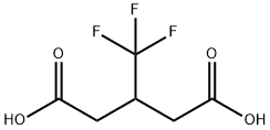 3-TRIFLUOROMETHYL-PENTANEDIOIC ACID Struktur