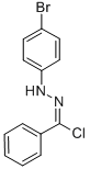 Benzoyl chloride (p-bromophenyl)hydrazone Struktur