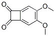 4,5-Dimethoxybenzocyclobutene-1,2-dione Struktur