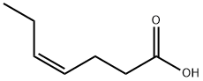 (Z)-hept-4-enoic acid Struktur