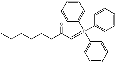 1-(triphenylphosphoranylidene)octan-2-one Struktur