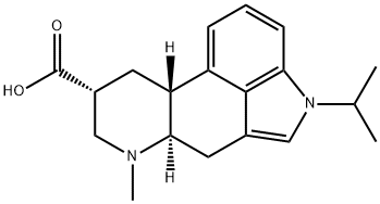 1-isopropyldihydrolysergic acid Struktur