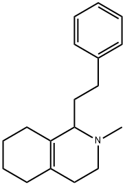 2-methyl-1-phenethyl-3,4,5,6,7,8-hexahydro-1H-isoquinoline Struktur