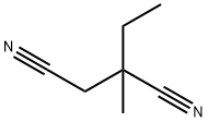 2-ethyl-2-methylsuccinonitrile Struktur