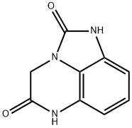 4H-Imidazo[1,5,4-de]quinoxaline-2,5(1H,6H)-dione(9CI) Struktur