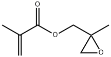 (2-methyloxiranyl)methyl methacrylate Struktur