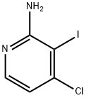 4-CHLORO-3-IODO-PYRIDIN-2-YLAMINE Struktur