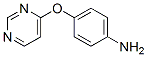 Benzenamine, 4-(4-pyrimidinyloxy)- (9CI) Struktur