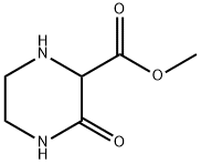 2-Piperazinecarboxylicacid,3-oxo-,methylester(9CI) Struktur