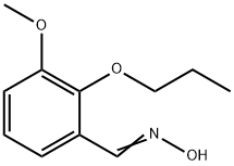 3-METHOXY-2-PROPOXYBENZALDEHYDE OXIME Struktur