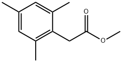 Benzeneacetic acid, 2,4,6-triMethyl-, Methyl ester Struktur