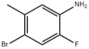 4-Bromo-2-fluoro-5-methylaniline Struktur