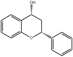 2H-1-Benzopyran-4-ol,3,4-dihydro-2-phenyl-,(2R,4R)-(9CI) Struktur