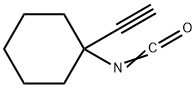 Cyclohexane, 1-ethynyl-1-isocyanato- (9CI) Struktur