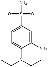 3-AMINO-4-(DIETHYLAMINO)BENZENESULFONAMIDE Struktur