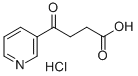 4-(PYRID-3-YL)-4-OXO-BUTYRIC ACID HYDROCHLORIDE Struktur