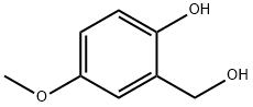 2-HYDROXY-5-METHOXYBENZYL ALCOHOL Struktur