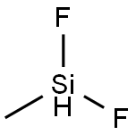 METHYLDIFLUOROSILANE Struktur