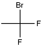 1-BROMO-1,1-DIFLUOROETHANE Struktur