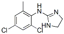 N-(2,4-Dichloro-6-methylphenyl)-2-imidazoline-2-amine Struktur