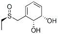 3,5-Cyclohexadiene-1,2-diol, 3-[[(R)-ethylsulfinyl]methyl]-, (1S,2R)- (9CI) Struktur