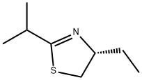 Thiazole, 4-ethyl-4,5-dihydro-2-(1-methylethyl)-, (4R)- (9CI) Struktur