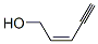 (2Z)-2-Pentene-4-yne-1-ol Struktur