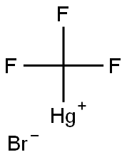 (trifluoromethyl)mercuric bromide Struktur