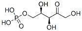 (2,3,5-trihydroxy-4-oxo-pentoxy)phosphonic acid Struktur