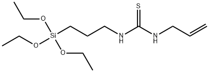 1-allyl-3-[3-(triethoxysilyl)propyl]thiourea Struktur