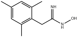 N-HYDROXY-2-(2,4,6-TRIMETHYL-PHENYL)-ACETAMIDINE Struktur