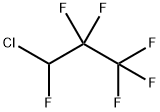 3-Chloro-1,1,1,2,2,3-hexafluoropropane Struktur