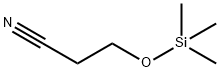 3-(TRIMETHYLSILYLOXY)PROPIONITRILE Struktur