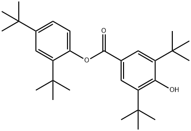 2,4-Di-tert-butylphenyl-3,5-di-tert-butyl-4-hydroxybenzoat