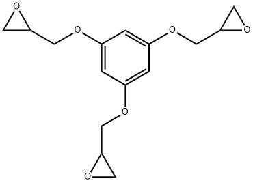 1,3,5-tris(2,3-epoxypropoxy)benzene Struktur