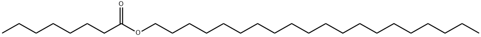 Octanoic acid, eicosyl ester Struktur