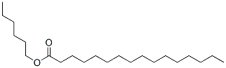 hexyl palmitate Struktur