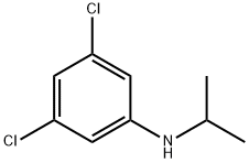 (3,5-DICHLORO-PHENYL)-ISOPROPYL-AMINE Struktur