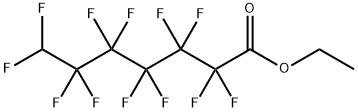 ETHYL 7H-PERFLUOROHEPTANOATE Struktur