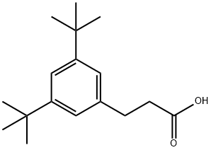 3-(3,5-Di-tert-butylphenyl)propionic acid, 96% Struktur