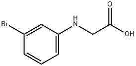 3-bromophenylglycine Struktur