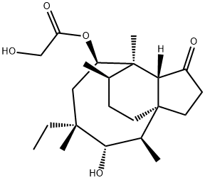 Dihydropleuromutilin Struktur