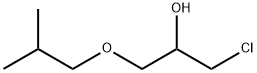 1-chloro-3-(2-methylpropoxy)propan-2-ol Struktur