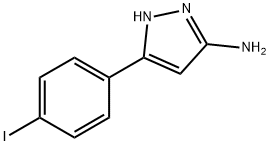 5-(4-IODO-PHENYL)-2H-PYRAZOL-3-YLAMINE Struktur