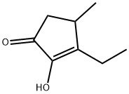 3-Ethyl-2-hydroxy-4-methylcyclopent-2-en-1-on